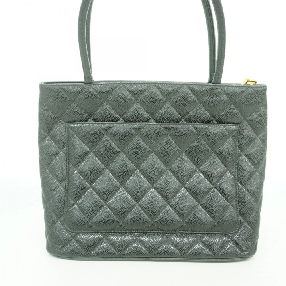 CHANEL Black Caviar Leather Reissue Tote Bag - Picture 10 of 10